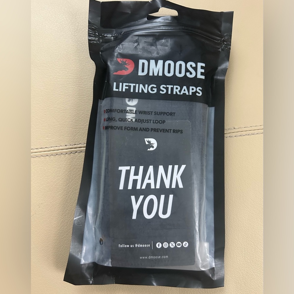 Black Lifting Straps